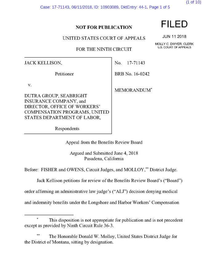06-11-18-KellJa-Memorandum Affirming -Final Disposition